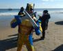 Everyone is a Super Hero when they Penguin Swim for a great cause, ask Wolverine.
